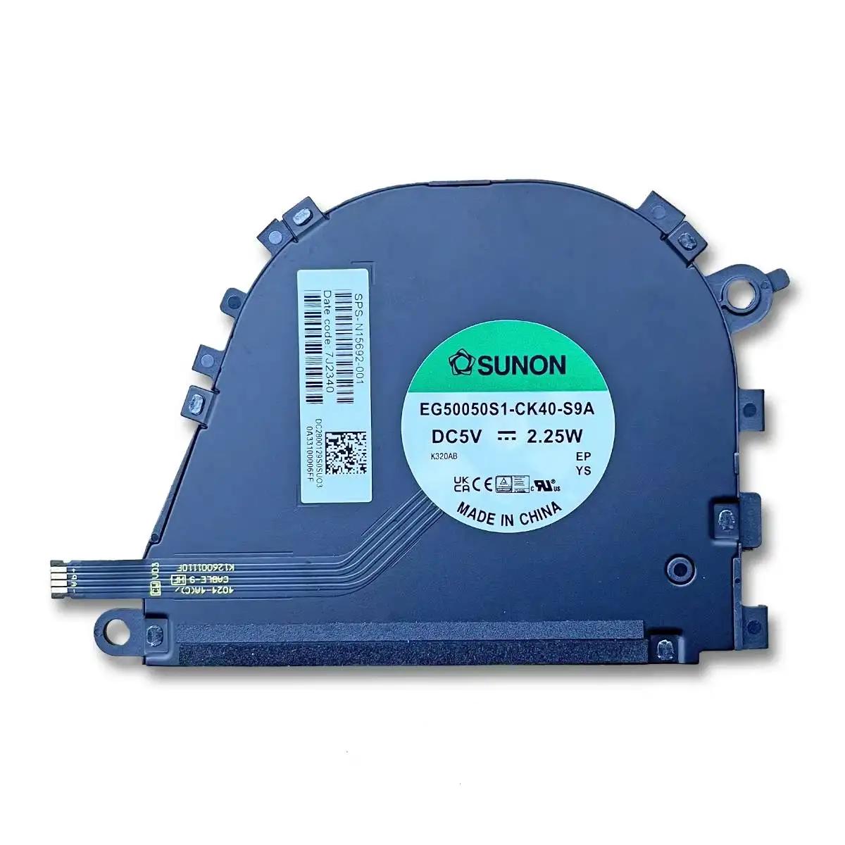 For HP Envy x360 13-bf CPU Cooling Fan New Original Laptop Cooler Radiator Heat Sink DC 5V N15692-001