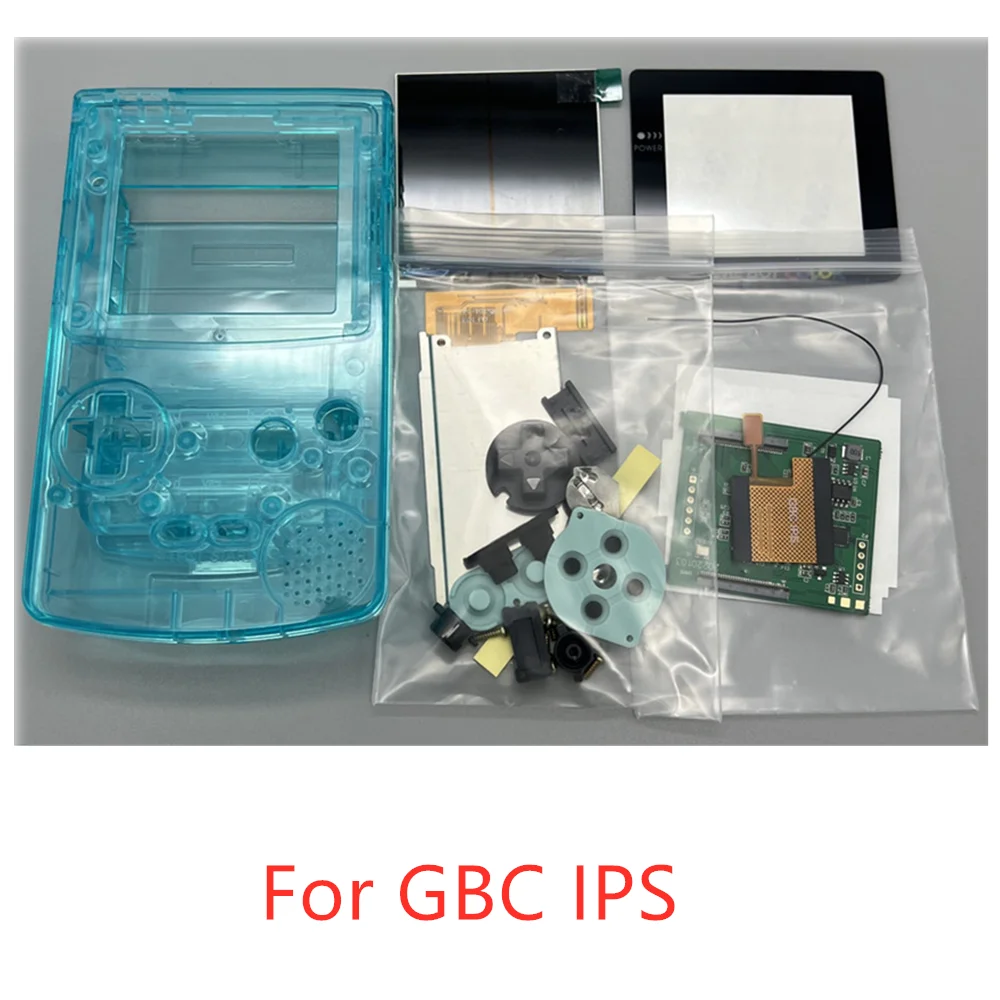 

2.6 inches GBC IPS LCD And New Shell for Nintendo Game Boy Color/GBC.Support Pixel Display. No Need To Cut The Shell.