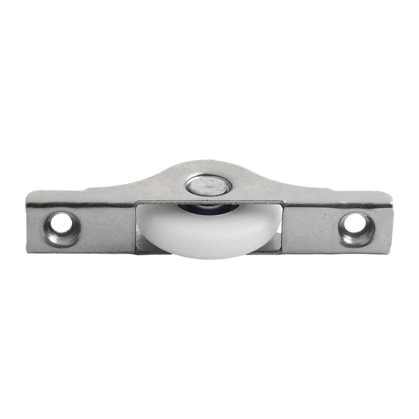 Set Scroll Wheel Sliding Wardrobe Window Pulley Door Hardware Home Kitchen Plastic+stainless Steel Roller Single