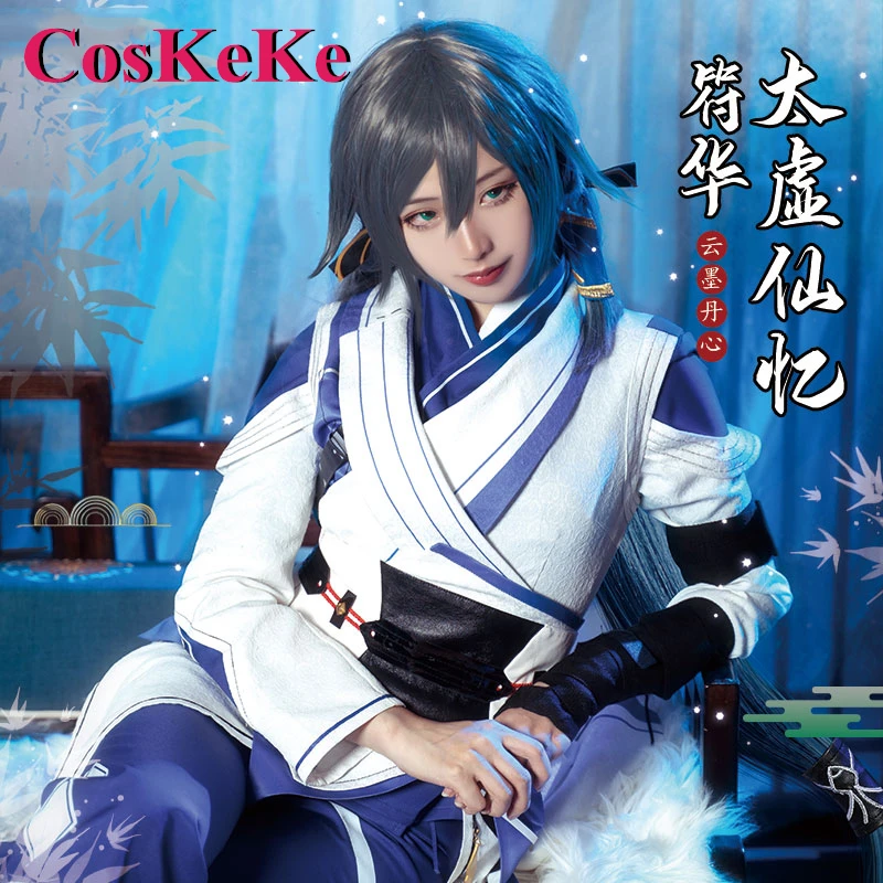 CosKeKe Fu Hua Cosplay Anime Game Honkai Impact 3 Costume Fashion Combat Uniform Women Halloween Party Role Play Clothing S-XL