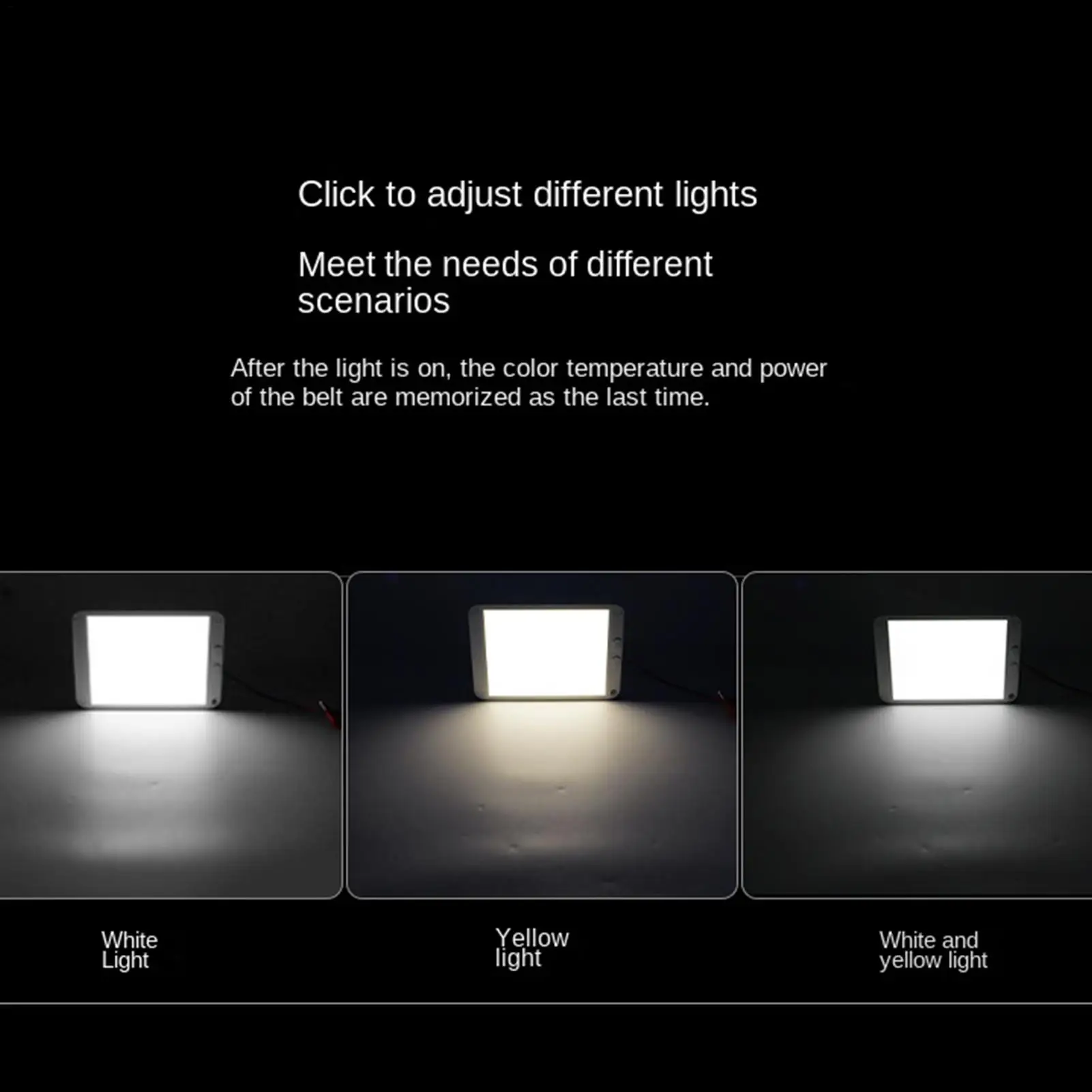 

RV Ceiling Light 6W Dimmable Dome Lighting RV Light Fixtures For SUV Van Truck Trailer Camper Motorhome Boat Road Trip Car