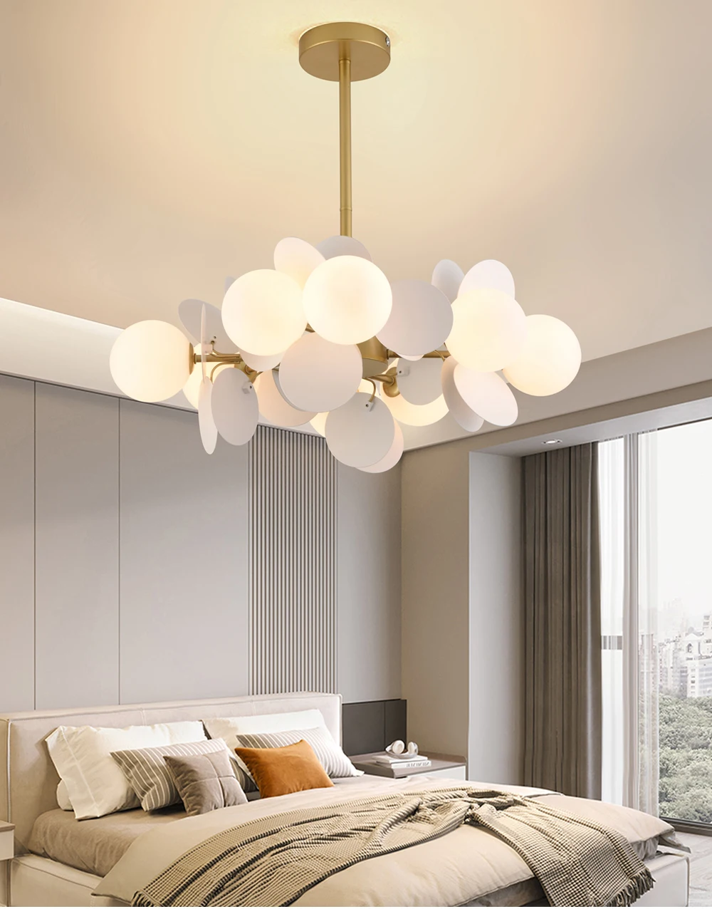 Children\'s Bedroom Led Chandelier For Living Room Nursery Girls Boys Luminaire Suspension Modern Hanging Chandeliers Lighting