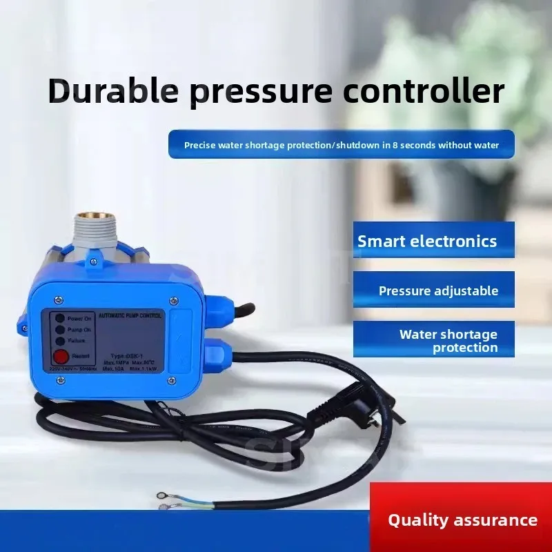 Pump Pressure Switch Intelligent Electronic Pressure Controller, Automatic Booster Pump Controller