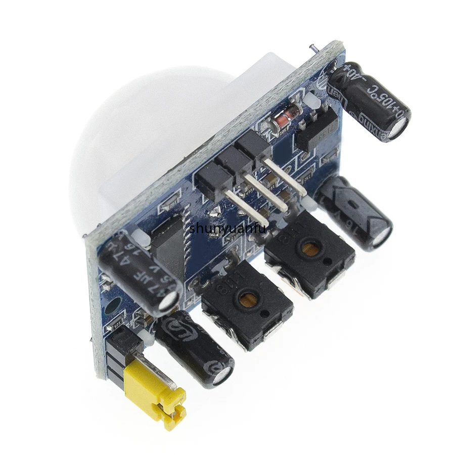 2PCS -50PCS PIR Sensor HC-SR501 Adjust IR Pyroelectric Infrared Motion Detector Module For Raspberry Pi Sensing Human Bod