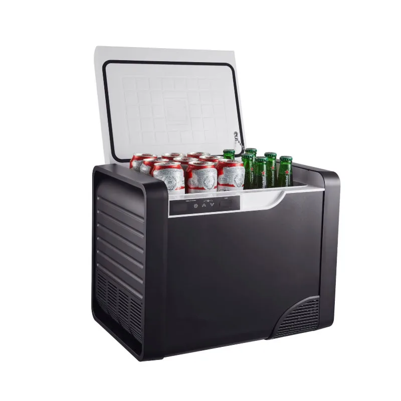 Compresor de doble propósito para coche y hogar, refrigerador pequeño portátil de viaje, protección inteligente de batería, 20l