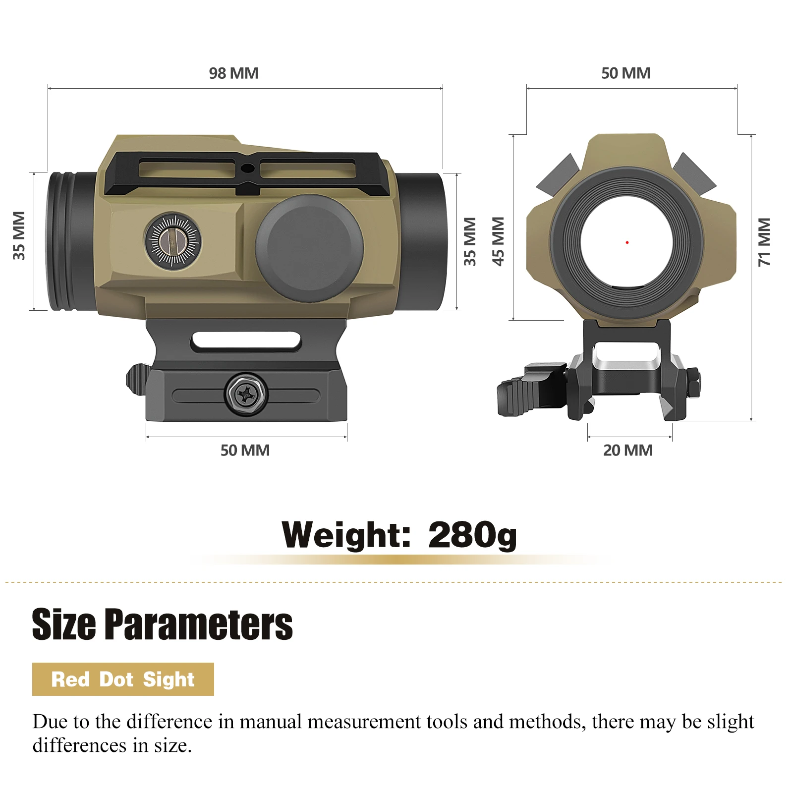 Imagem -05 - Spina Optics-energia Solar Red Dot Scope Visão Óptica Dois Pontos de Transformação qd Mount ar Cqb Sight Armado 1x30 223 5.58.308 7.62