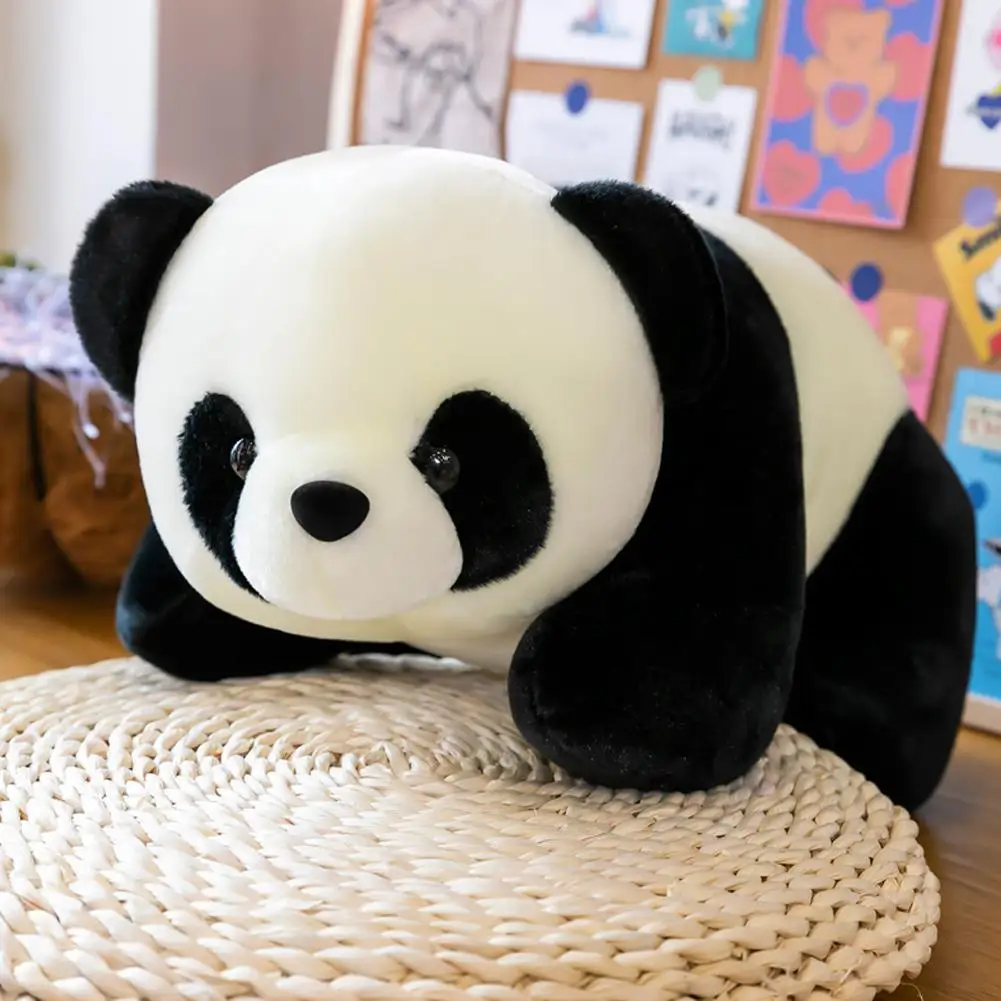 Panda gigante brinquedo de pelúcia infantil, bichos de pelúcia super macios dos desenhos animados, travesseiro do corpo, bonecas kawaii, presente para meninos e meninas