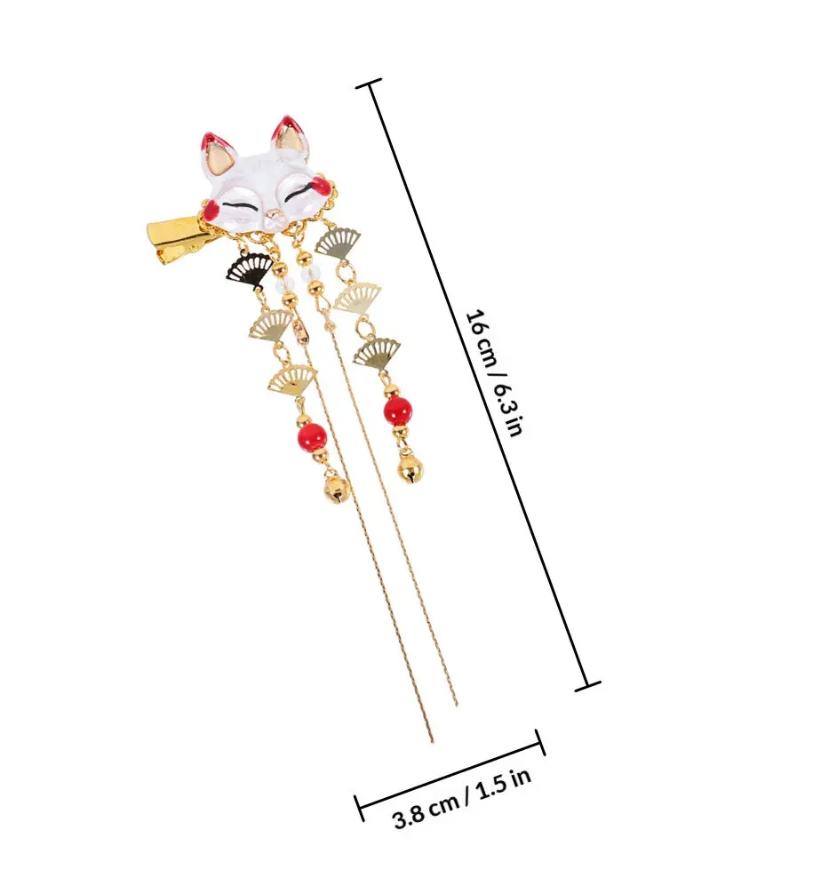 4pcs Retro Chinese Hairpins with Tassels – Elegant Alloy Hair Clips for Daily Wear, Party & Photo Shoots 3