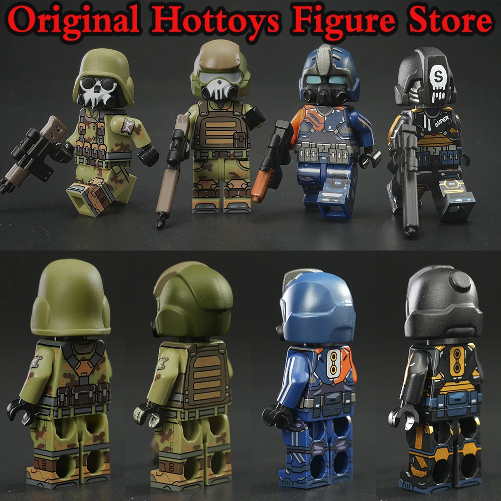 

Acid Rain War Xyolopart Series WAVE2-06/07/08/09 Soldier Marine Infantry Commander Полный набор около 45 мм Модель экшн-фигурки