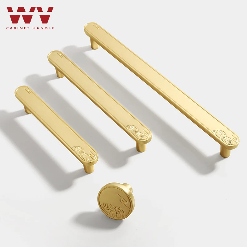 Chinese Cabinet Handles Drawer Kitchen Furniture Handles for Cabinet Knob Door Drawer Furniture Kitchen Black Simplicity Hardwar
