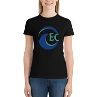 Eck EC Trit T-Shirt vintage clothes Short sleeve tee hippie clothes luxury designer clothing Women