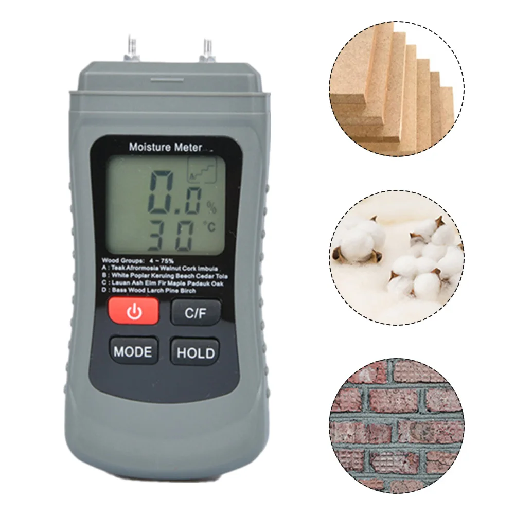 Easy to Use Moisture Detection Device Accurate Readings Across Different Materials; Perfect Addition to Any Toolbox