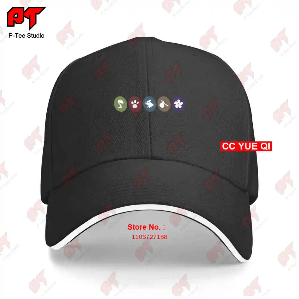 Everdell Board Game Inspired Icons Soft Bella Baseball Caps Truck Cap 07Y6