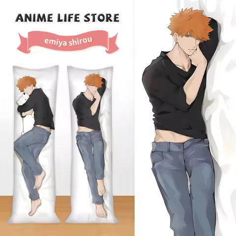 Anime Fate Emiya Shirou Men Body Pillowcase Dakimakura Life Size Cover Hugging Otaku Bedding Cushion Covers Headboard Pillowcase
