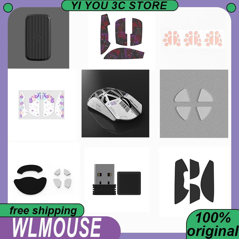 

Wanling Wlmouse Beast X Mouse Stickers Foot stickers Anti-glides Feet Pad For Wlmouse Beast Mini Mouse Custom Mouse Accessories