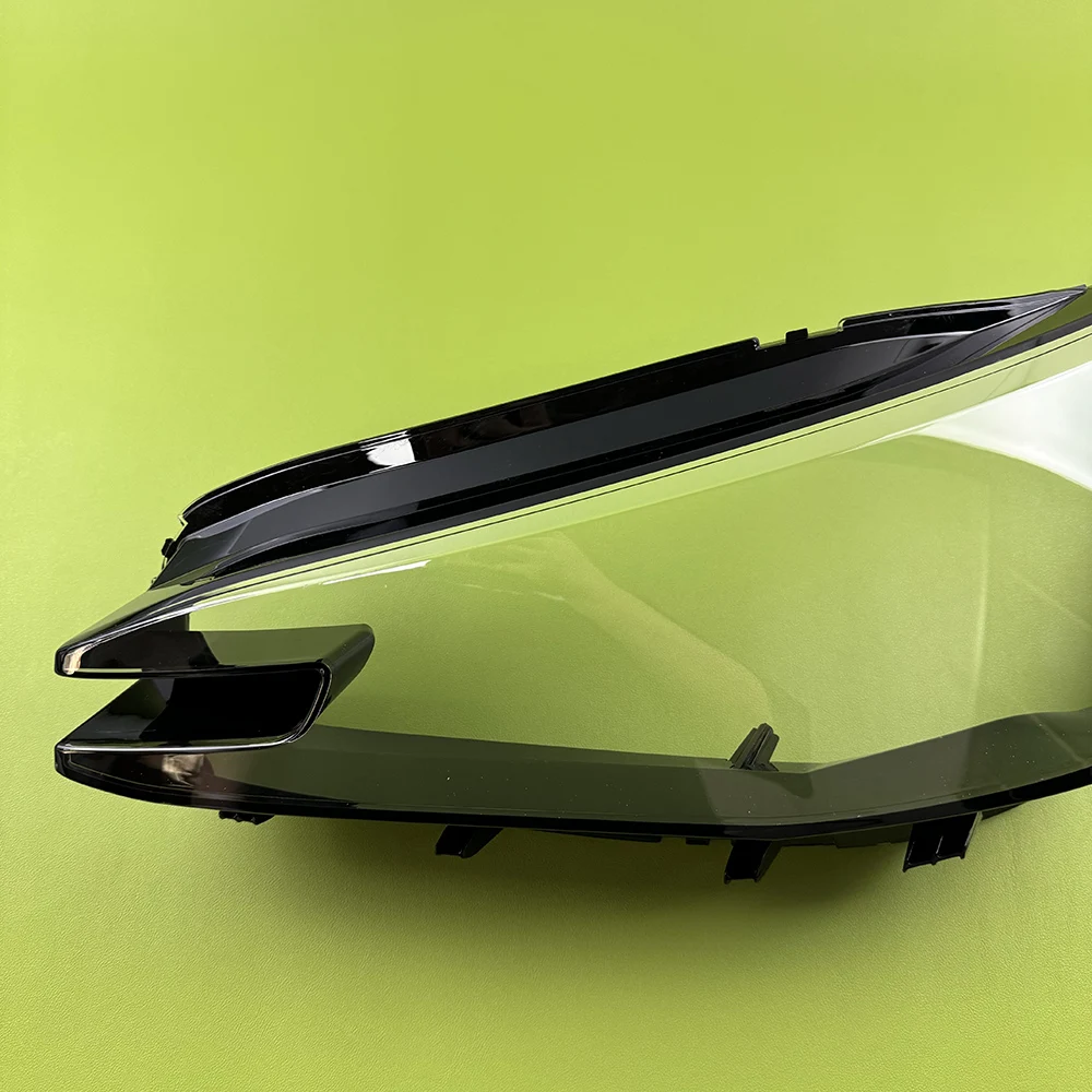 ل Volkswagen VW ID.4 X 2021 2022 غطاء المصباح الشفاف كشافات قذيفة واضح عدسة شبكي استبدال عاكس الضوء الأصلي #3