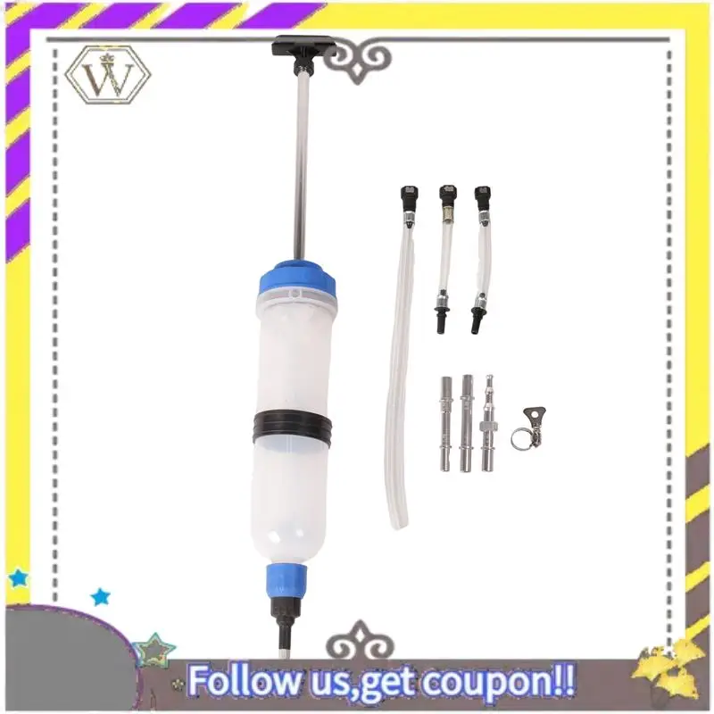 

ABXV-Transmission Fluid Pump Manual Refill System Dispenser, 1.5 Liter Automatic Transmission Fluid Pump Tool