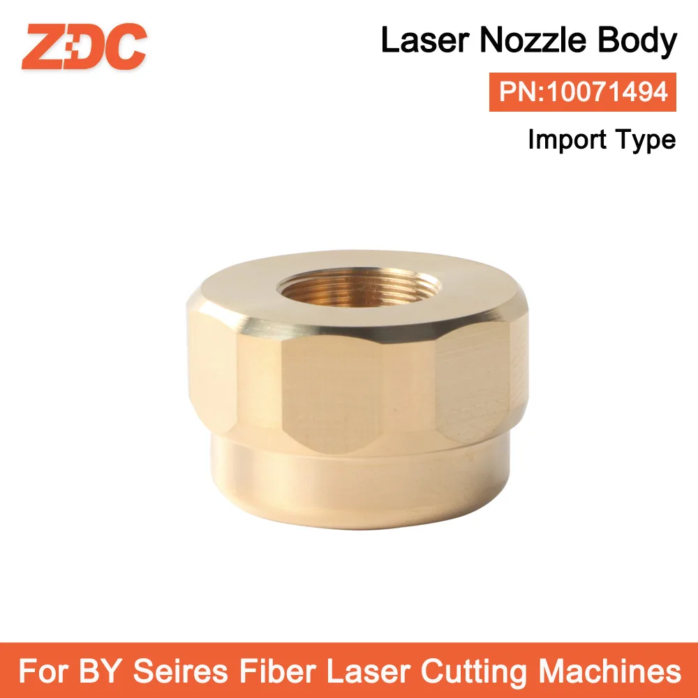 ZDC Import Type  10Pcs/Lot Laser Nozzle Body PN 10071494 For By Fiber Laser Cutting Machines