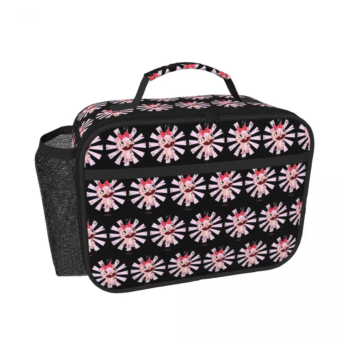 Giggles Japanese Happy Tree Friends Insulated Lunch Bag for Women Children Leakproof Food Boxes Thermal Lunch Box Tote