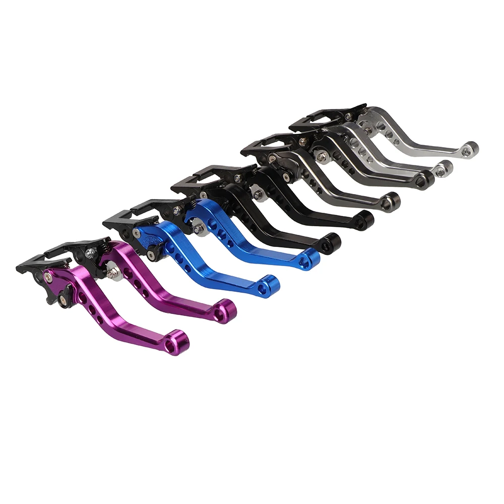 

Universal motorcycle brake lever, adjustable hand lever, CNC aluminum alloy brake lever, motorcycle modification accessories GY6
