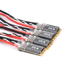 4Pcs Cyclone 20A / 35A / 45A BLHeli_S ESC che supporta l'alimentazione 2-5S per RC FPV Quadcopter airples Drone