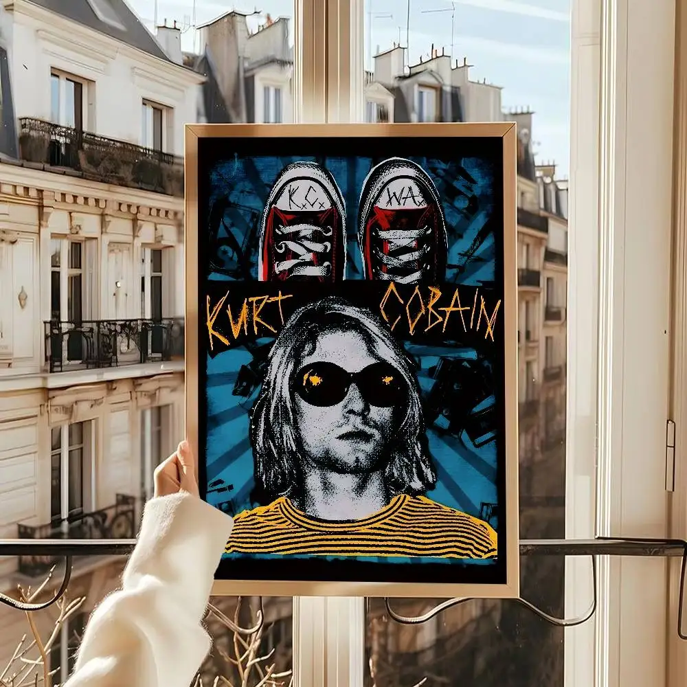 Rock Band A-N-Nirvana Poster And Prints Wall Art Pictures For Modern Bedroom Game Room Home Decor view 6