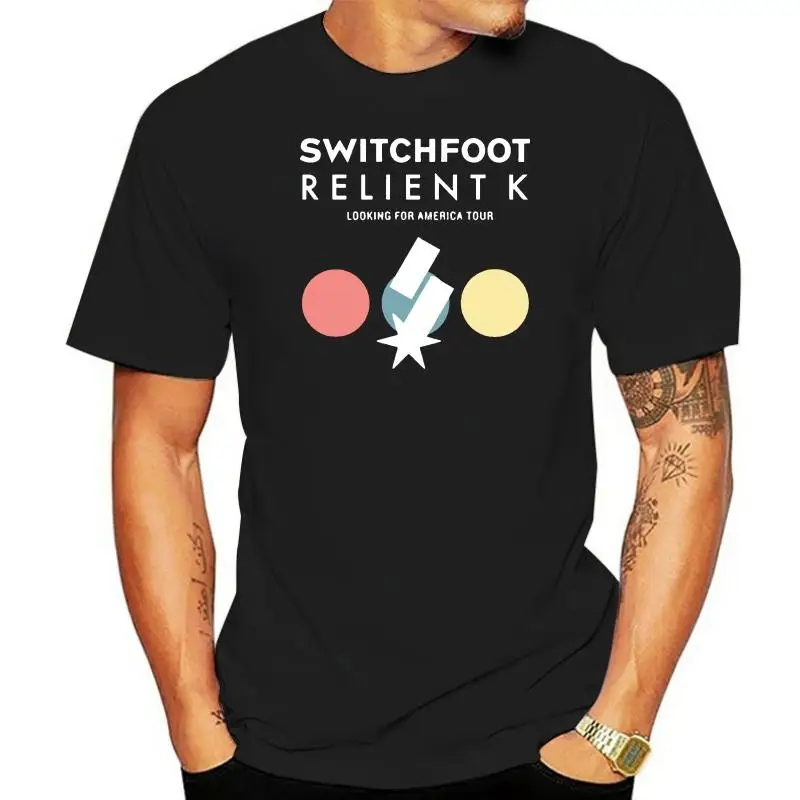 Switchfoot and Relient K Looking for America Tee Tshirt New T-Shirt Size S - 3XL