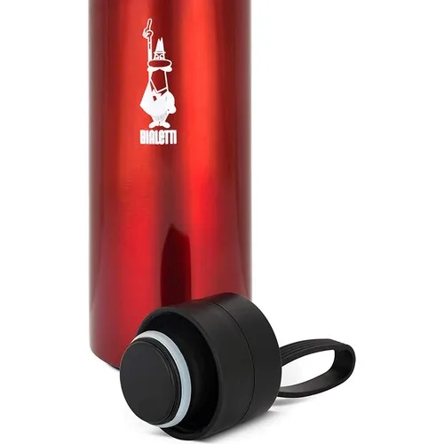 Bialetti Double Wall 12 Hours Hot 24 Hours Cold Red Stainless Steel Thermos 500 ml DCXIN00003