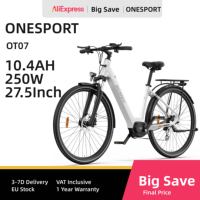 ONESPORT OT07 Electric Bike, 250W BAFANG Motor, 36V 10.4AH Battery, 27.5*1.77\