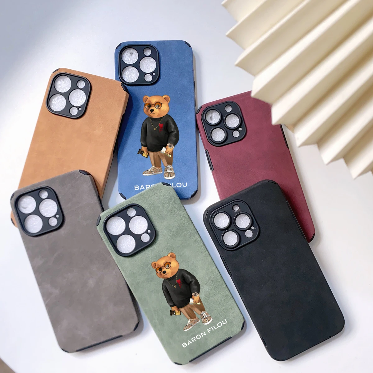 حافظة لهاتف آيفون 16 15 14 13 12 11 Pro 7 8 Se Plus Xr X Xs Max Fundas Capa
