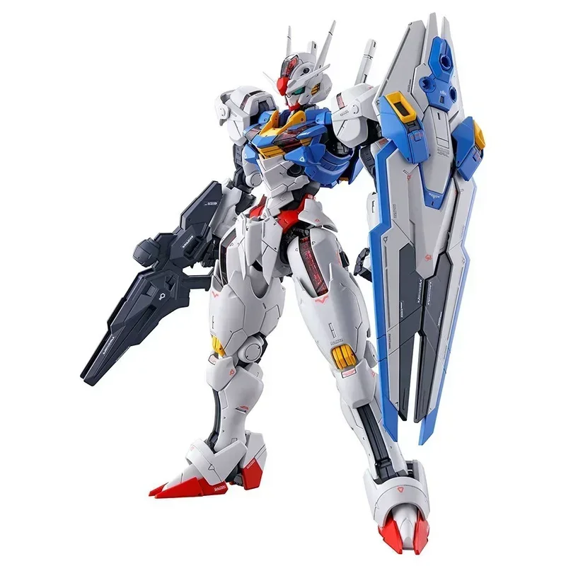 In Stock Bandai BB Original FULL MECHANICS FM 1/100 Witch Mercury GUNDAM AERIAL Anime Action Figure Assembly Model Kit Toy Gift