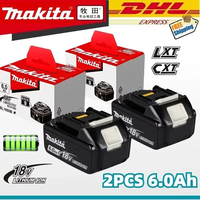 ✅100% original Makita Battery 18V 6.0Ah for DDF487 DTD173 DTW285 DGA404 DJV182 ⚡tools Replacement power tool Battery🔥