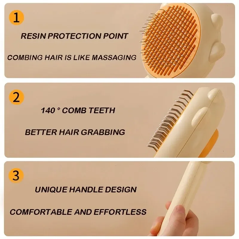 Cat Combs Pet Grooming Needle Brush Magic Massage Comb for Cat Dog Cleaning Care Pet Cleaning Supplies