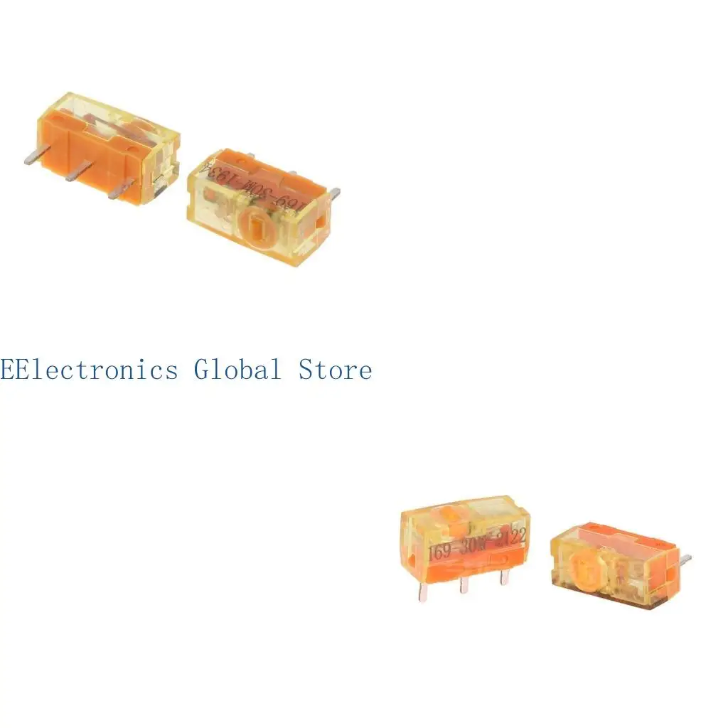 462B TTC Dustproof Gold Mouse Micro Switch 30/60/80M Clicks Gold Alloy Contact 3Pin