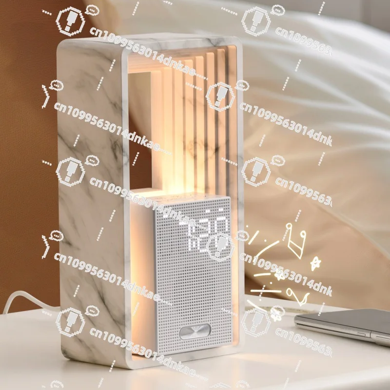 Simulated Sunrise Wake-up Alarm Clock, White Noise, Sleep Sound, Night Light, Popular Popular High-value Bedside Small Desk Lamp