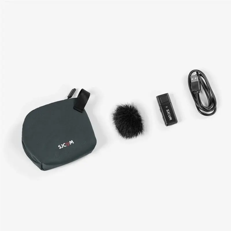 SJCAM Lavalier Microphone For SJ6 Ultra And SJ30 Action Camera Clear Voice Recording 4-Hour Battery Life