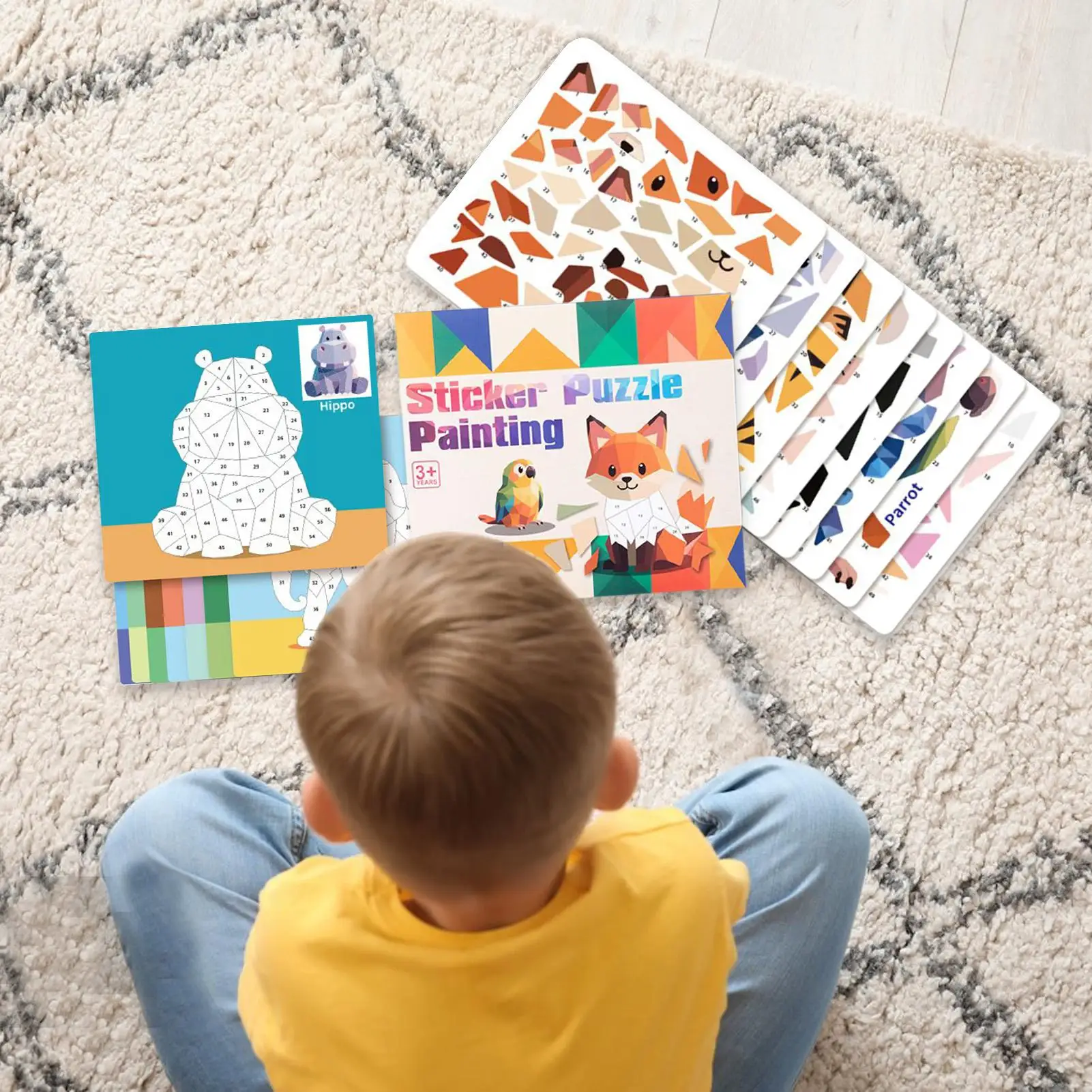 

Наклейка для рисования, детская 3D наклейка-головоломка, игра для рисования, развивающие игрушки, мультяшные игры для мозга, развивающие игрушки для мелкой моторики