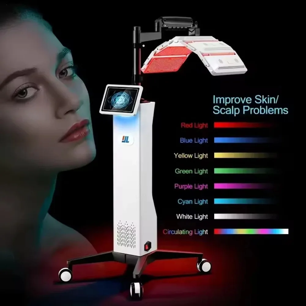 Professional Hair Growth Laser Cap LED Red Light Therapy Machine for Home And Salon Use New Q4 2025 Hair Loss Treatment