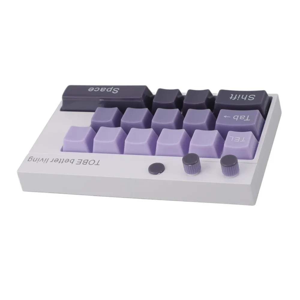 ABS Mechanical Keyboard Ornaments Number Stickers 4.09x2.56x0.71in Keyboard Decoration Ornaments Keyboard Luminous Output