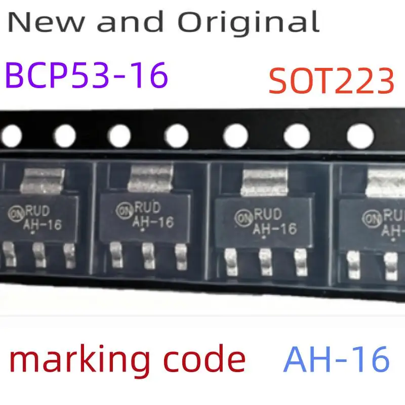 

Bcp53-16 Pnp 80V 1.5A Pnp Medium Power Transistors Marking Code Ah-16