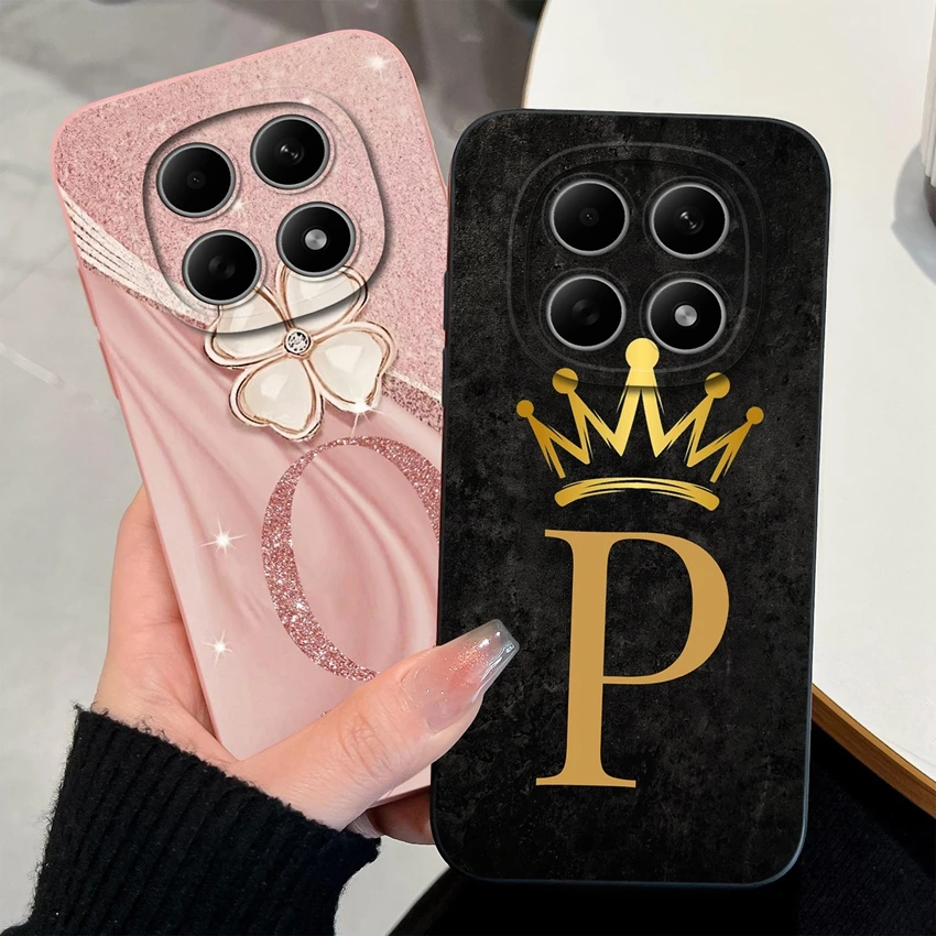 Hülle für Redmi Note 15 15 Pro 4G, modisches Paar-Motiv, mattes Silikon, rutschfest, Handyhülle für Redmi Note15 15Pro, Funda
