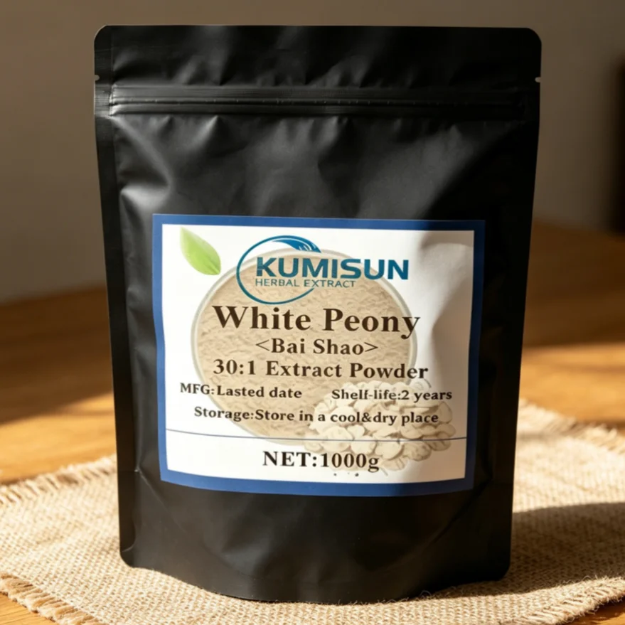 

Global Wholesale Production Raw Material Factories Customized 30:1 White Peony Extract With Aluminum Foil Bag