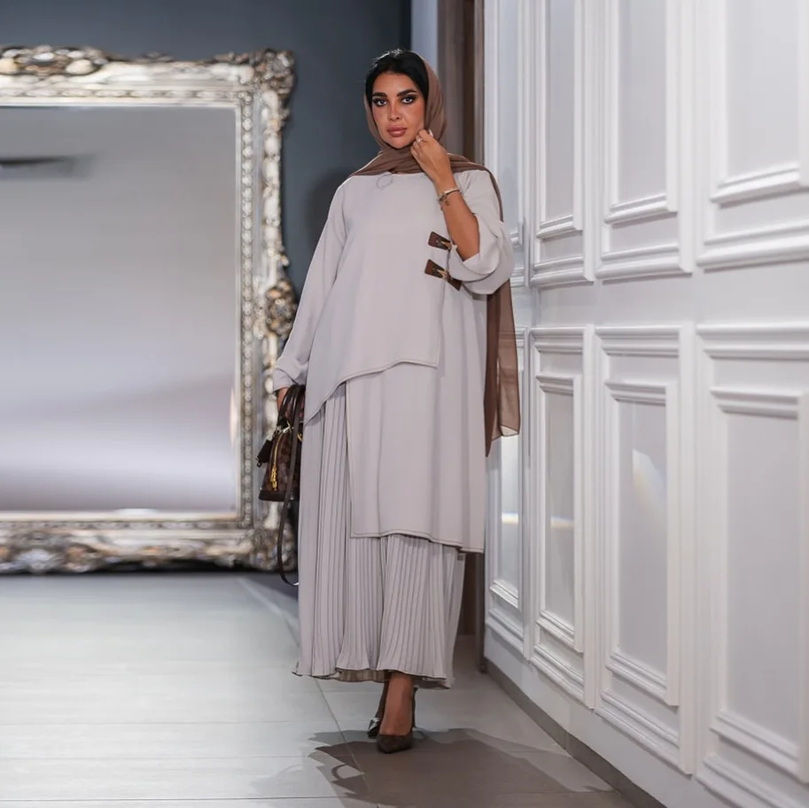 

Femme Musulmane Vestidos Eid Djellaba женское мусульманское длинное платье с оборками ислам Джалабия кафтан марокканский женский халат Дубай Абая платье