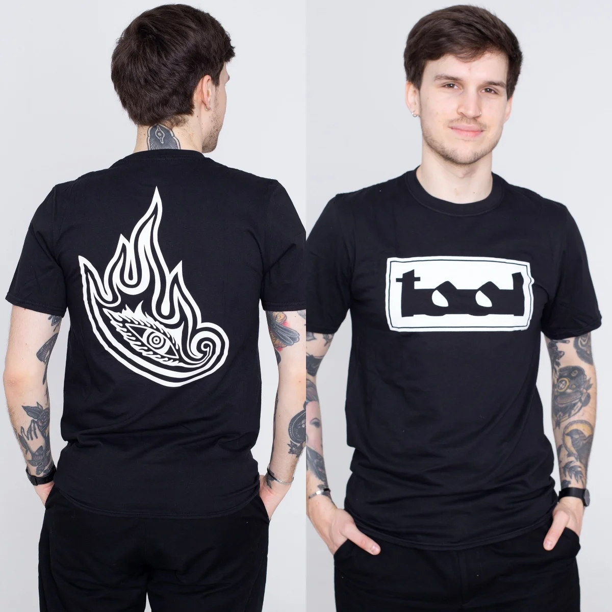 Undertow Tool Band T-Shirt Cotton Graphic Tee Men Women Summer Streetwear