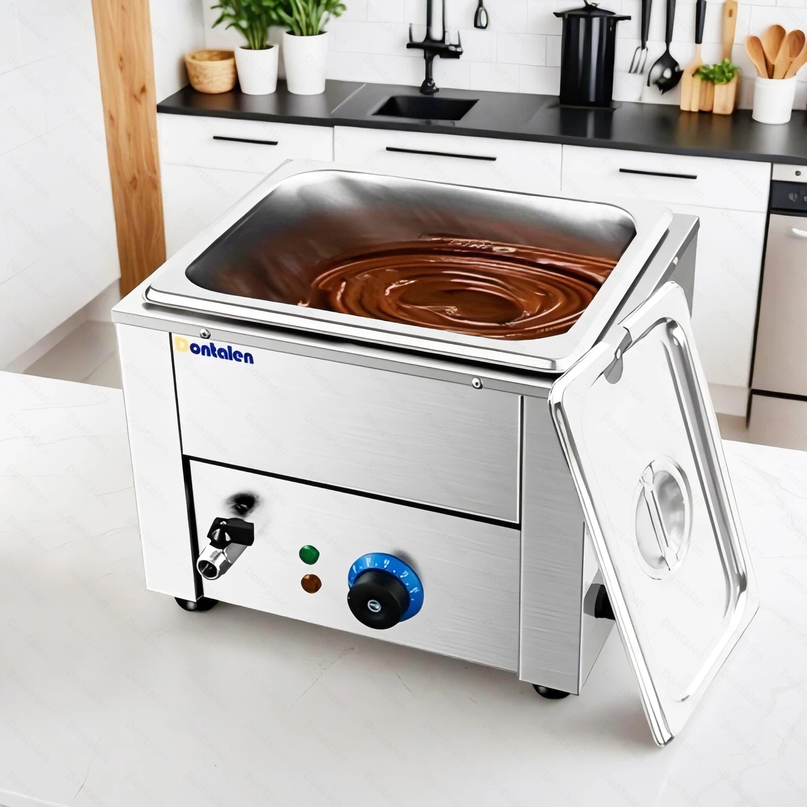 ماكينة صهر الشوكولاتة الأوتوماتيكية الفعالة بسعر الجملة، ماكينة صنع الشوكولاتة الكهربائية متعددة الأغراض