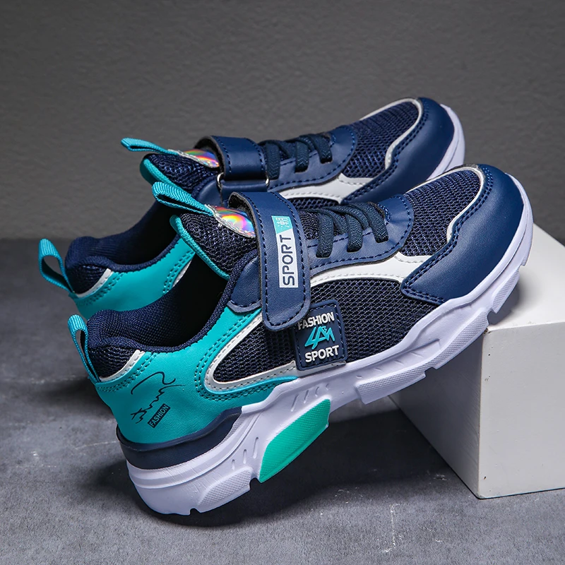 Zapatillas deportivas de cuero transpirables para niño - imagen 5