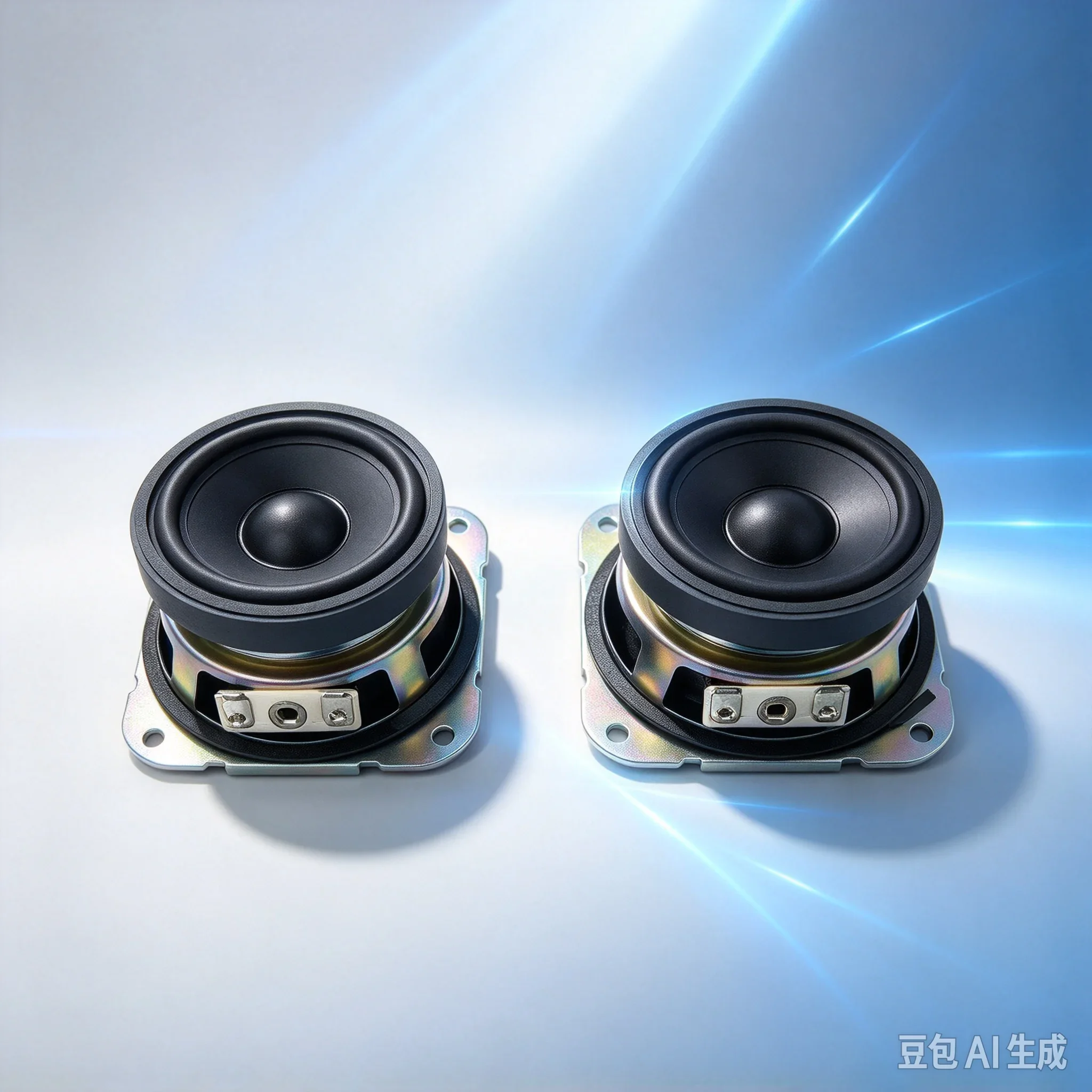 Premium 2.5 Inch 66mm Square Full Range Driver for HiFi Vocal Playback