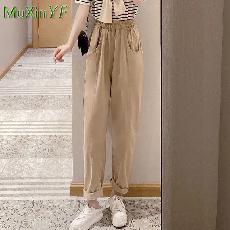 Women\'s Casual Shawl Top Pants Three Piece 2022 Summer New Striped T-Shirt Trousers Suit Female Korean Elegant Clothes Set