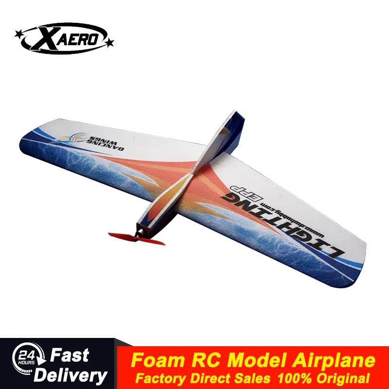XAERO LIGHTING 1M EPP Trainer RC Plane Hot Wire Cut Foam Fixed Wing Aircraft for Beginner to Intermediate Pilots