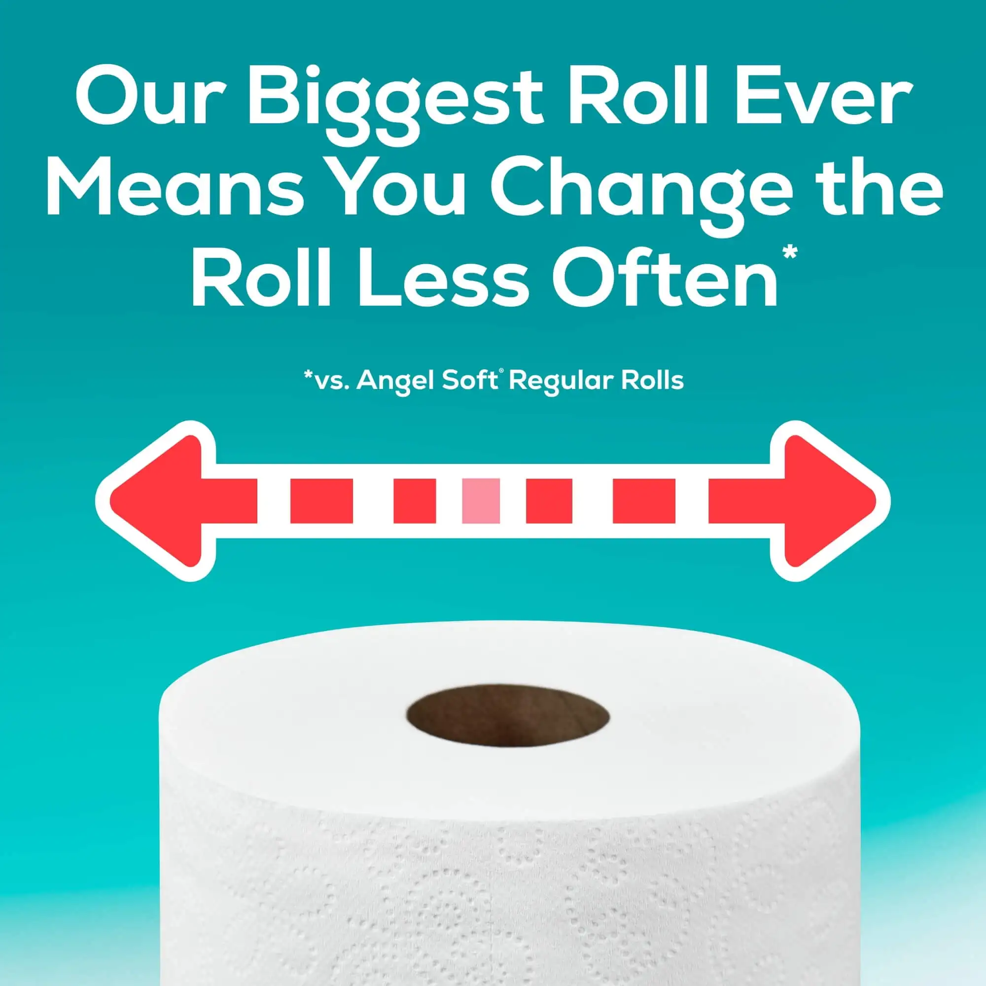 2-Ply Toilet Paper, 12 Super Mega Rolls